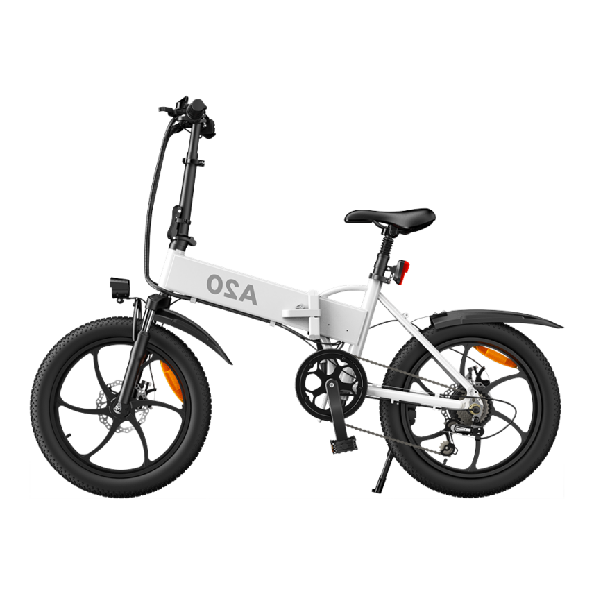 Sulankstomas elektrinis dviratis ADO A20 – 350W Baltas