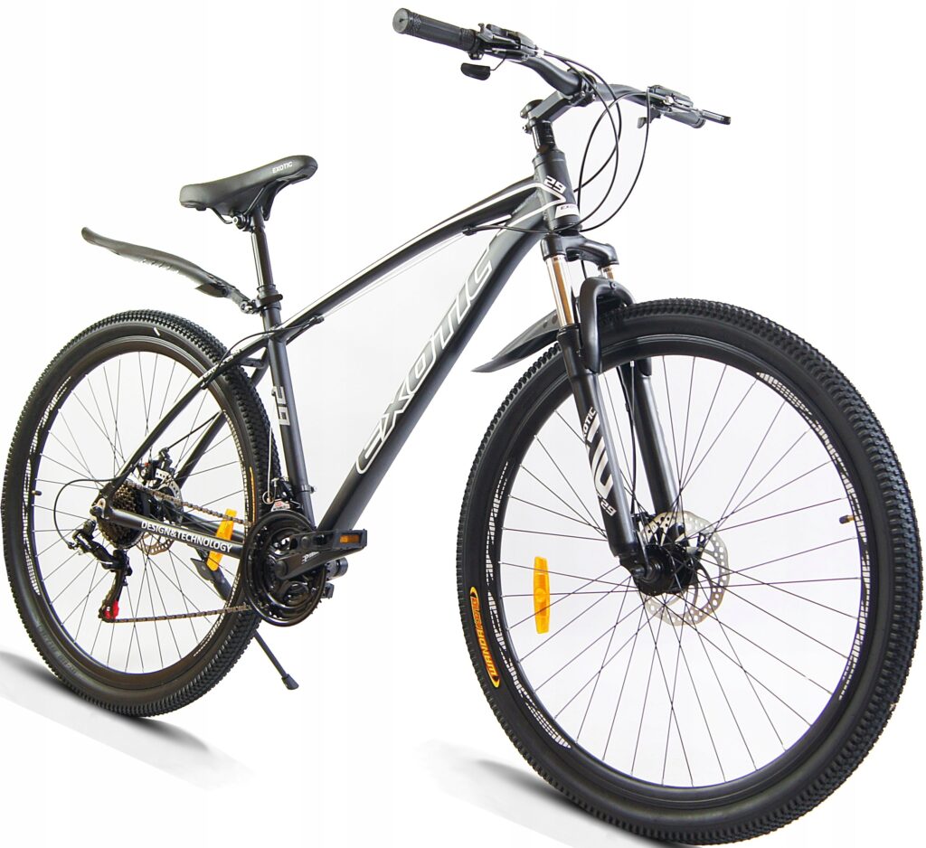 Kalnų dviratis EXOTIC 29″ Black-White 2022