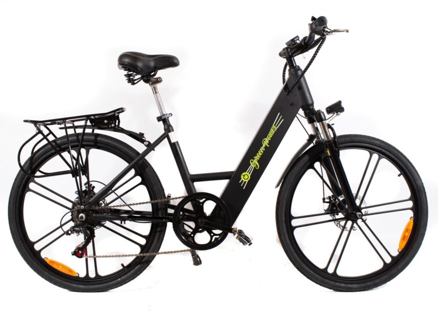 Elektrinis miesto dviratis SWIFT LTA-ST006 Aliuminis 26″ juodas